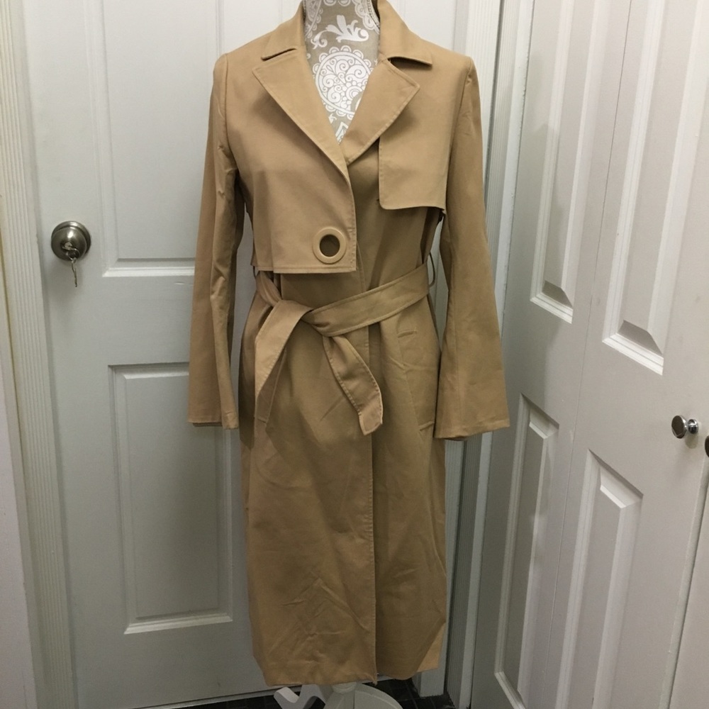 Bocassis Women’s trench coat, size M